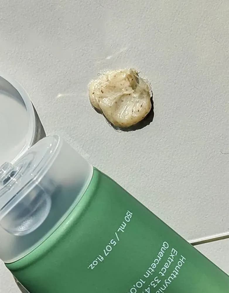 فوم شستشو صورت آنوا مدل Heartleaf Quercetinol | حجم 150 میل — تصویر ۴