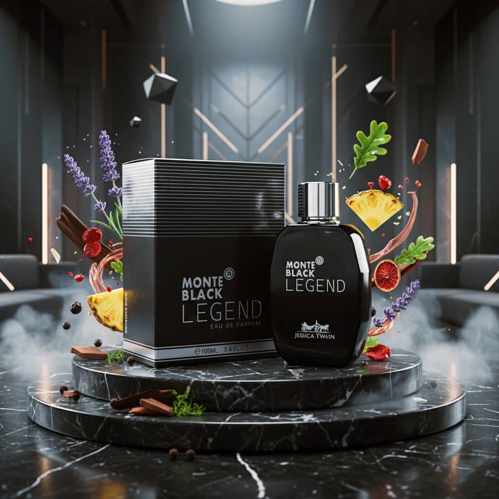 عطر ادکلن مردانه مون بلان لجند جسیکا توین فرانسه مدل مونت بلک لجند (Jessica Twain Monte black legend) حجم 100 میل — تصویر ۱۰