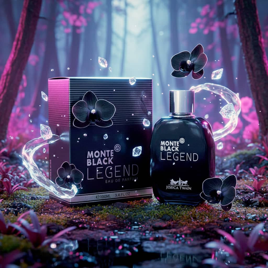 عطر ادکلن مردانه مون بلان لجند جسیکا توین فرانسه مدل مونت بلک لجند (Jessica Twain Monte black legend) حجم 100 میل — تصویر ۵