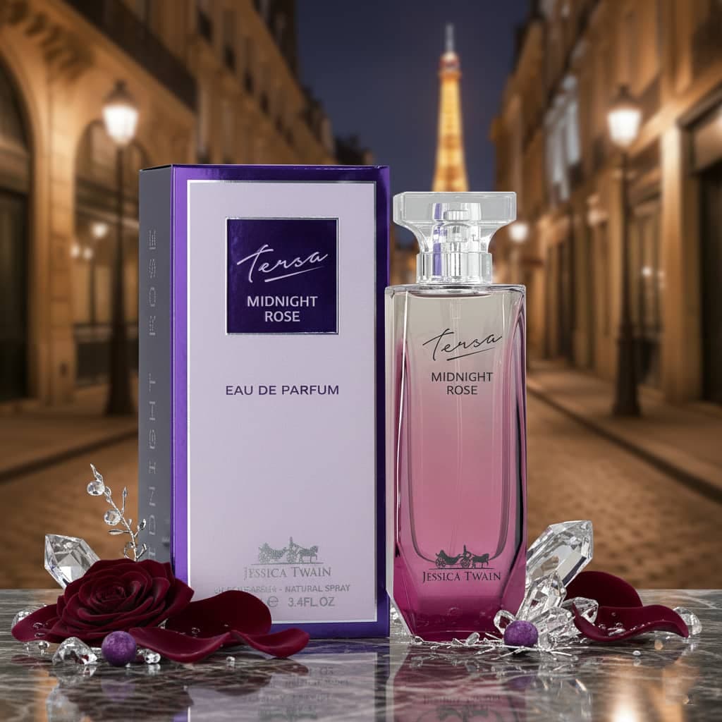 عطر ادکلن زنانه لانکوم ترزا میدنایت رز جسیکا توین فرانسه مدل ترزا میدنایت ( Jessica Twain Tersa Midnight Rose ) حجم 100 میل — تصویر ۷