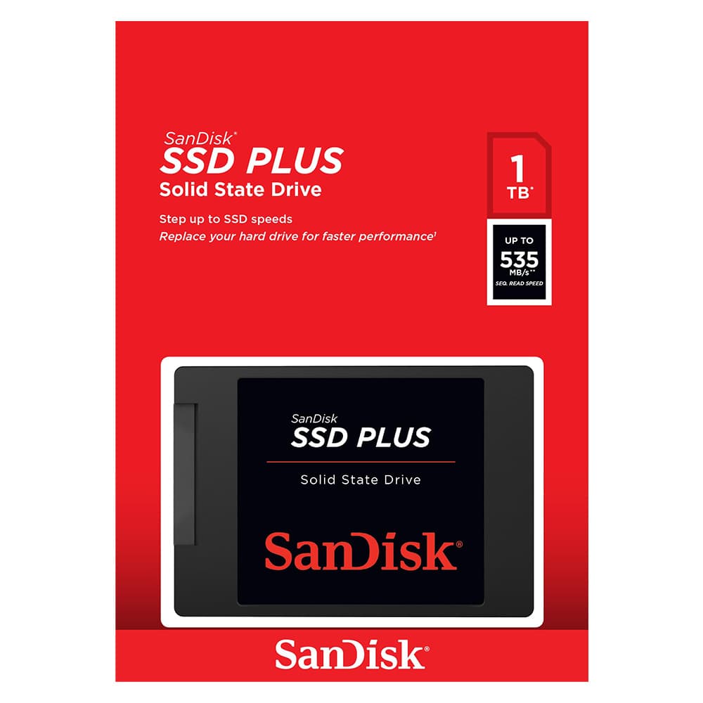 حافظه اس اس دی سن دیسک مدل Plus G27 با ظرفیت 1 ترابایت — تصویر ۴