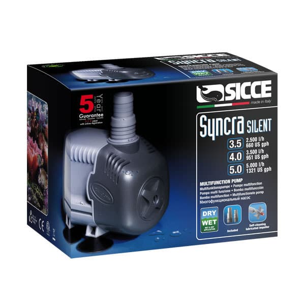 واترپمپ سینکرا سایلنت 3.5 سیچه – SICCE SYNCRA SILENT