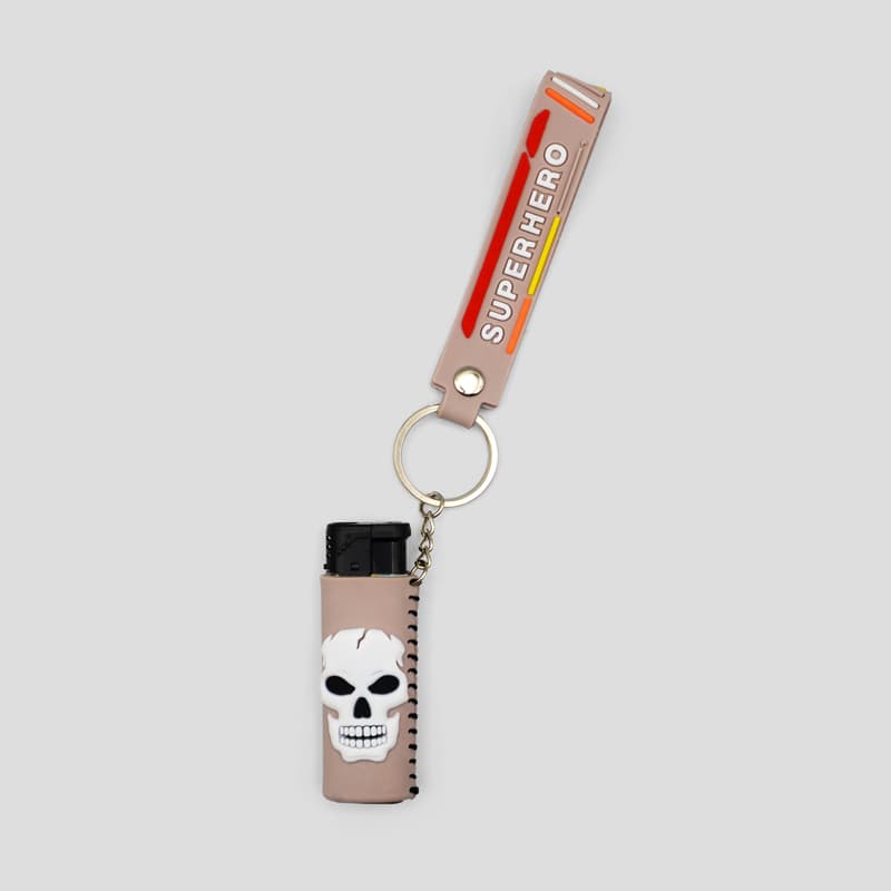 فندک اتمی اسکلتی کاوردار مدل White Skull کد Hsm-615d3 — تصویر ۱۲