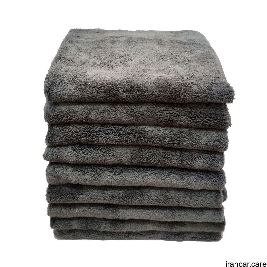 بسته 10 عددی حوله میکروفیبر بدون لبه نانو سرامیک MICROFIBER TOWELS — تصویر ۵