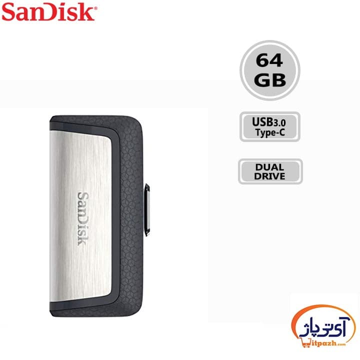 فلش مموری سن دیسک 64 گیگابایت مدل SanDisk Ultra Dual Drive Type-C — تصویر ۸
