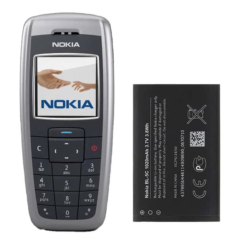 باتری گوشی نوکیا Nokia 2600 مدل BL-5C — تصویر ۴