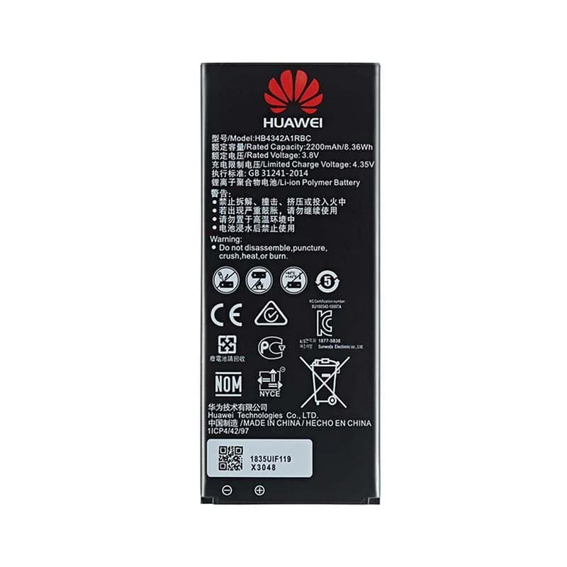 باتری گوشی هواوی Huawei Y6 — تصویر ۲