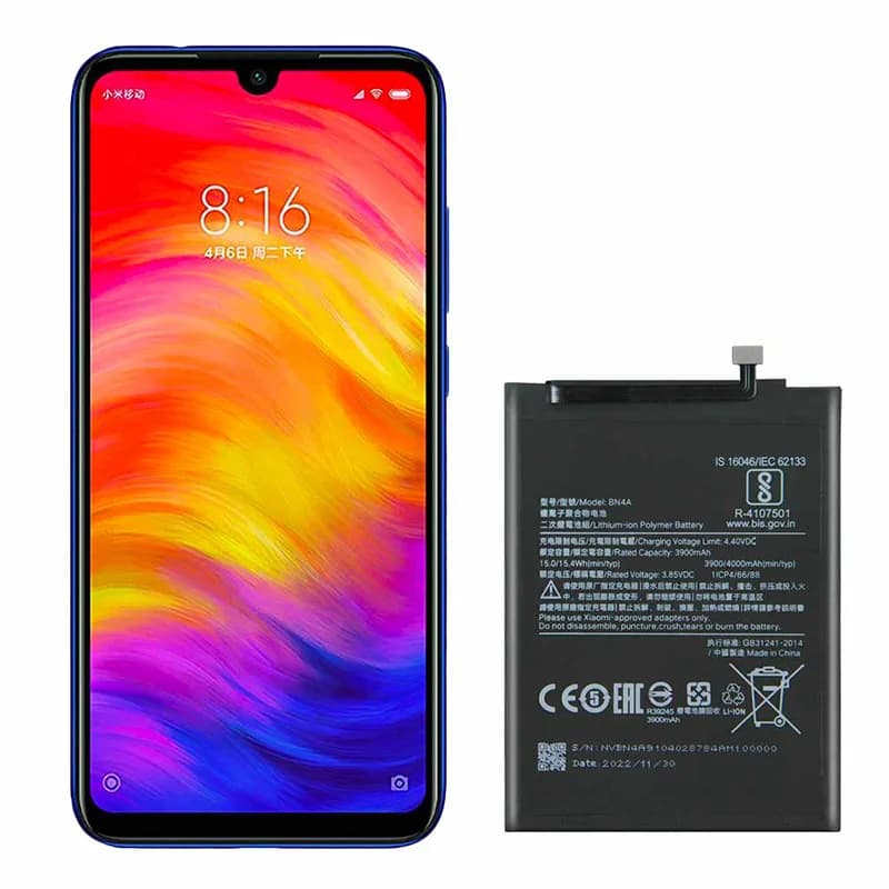 باتری گوشی شیائومی Redmi Note 7 پرو مدل BN4A