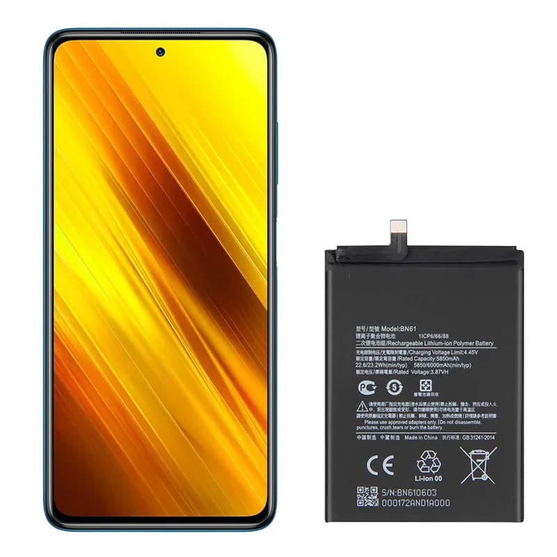 باتری گوشی شیائومی پوکو X3 مدل BN61 — تصویر ۴