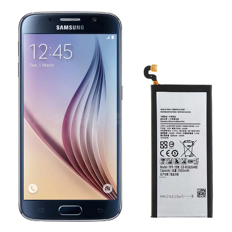 باتری گوشی سامسونگ S6 مدل EB-BG920ABE — تصویر ۴