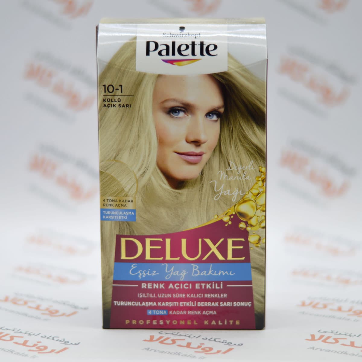کیت رنگ مو پالت Palette شماره 1-10 (بلوند نقره ای) — تصویر ۵