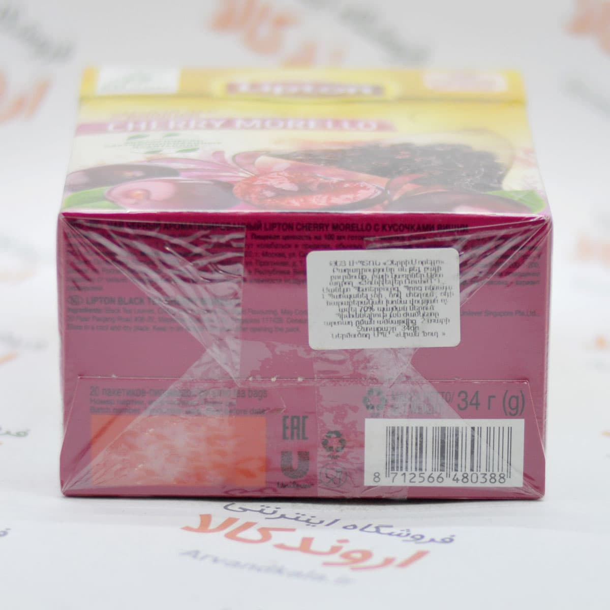 چای گیلاس لیپتون Lipton مدل Cherry Morello — تصویر ۲