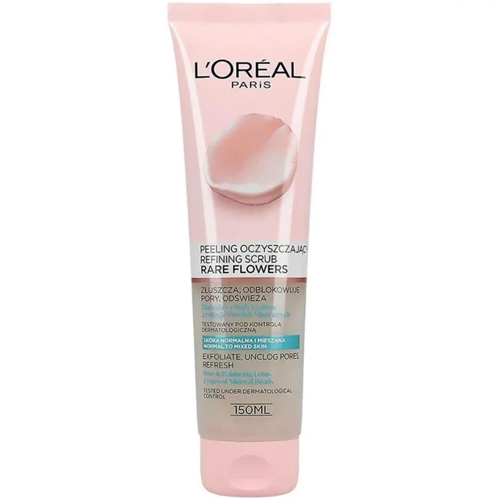 اسکراب صورت لورآل Loreal مدل Rare Flowers — تصویر ۶