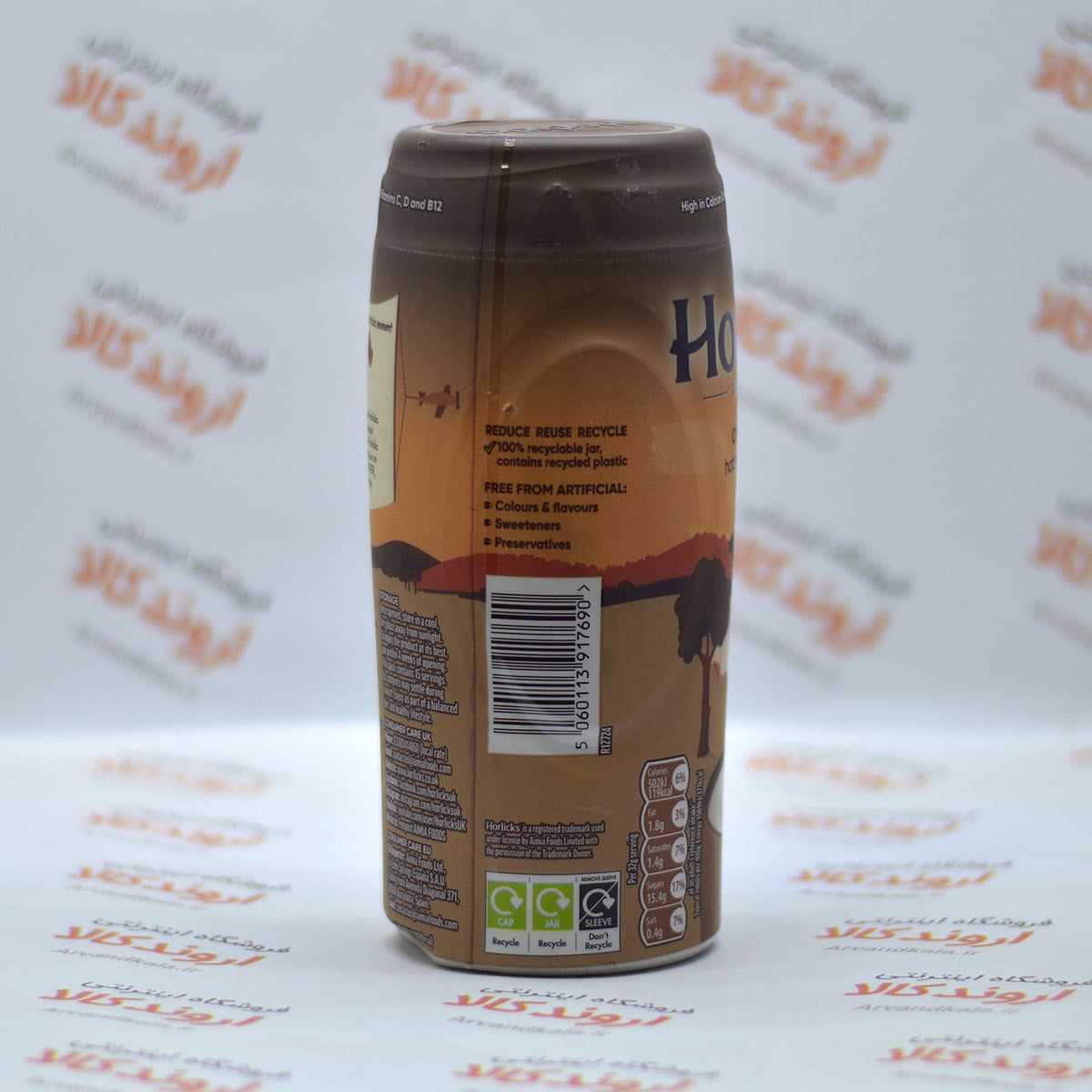 پودر نوشیدنی مالت هورلیکس Horlicks مدل Chocolate — تصویر ۲