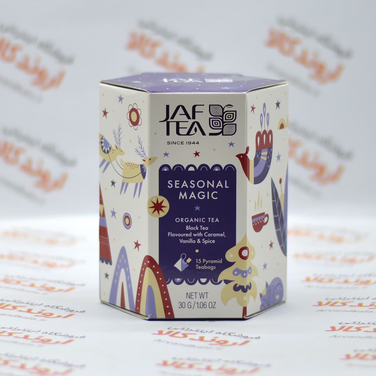 چای سیاه جف Jaf مدل Seasonal Magic