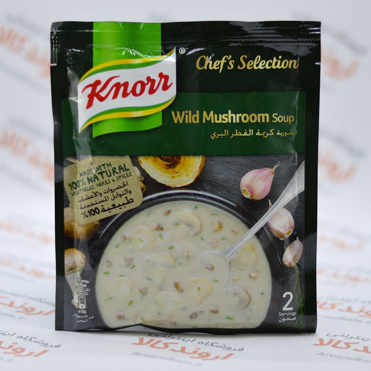 سوپ قارچ کنور Knorr مدل Mushroom