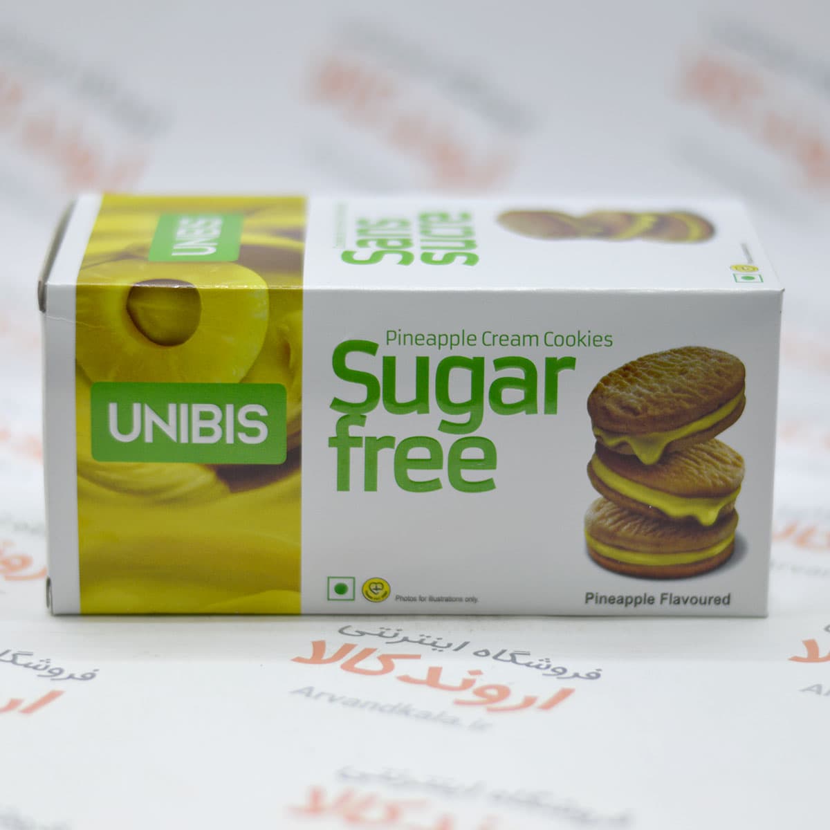 کوکی کرم دار یونیبیس Unibis مدل Pineapple