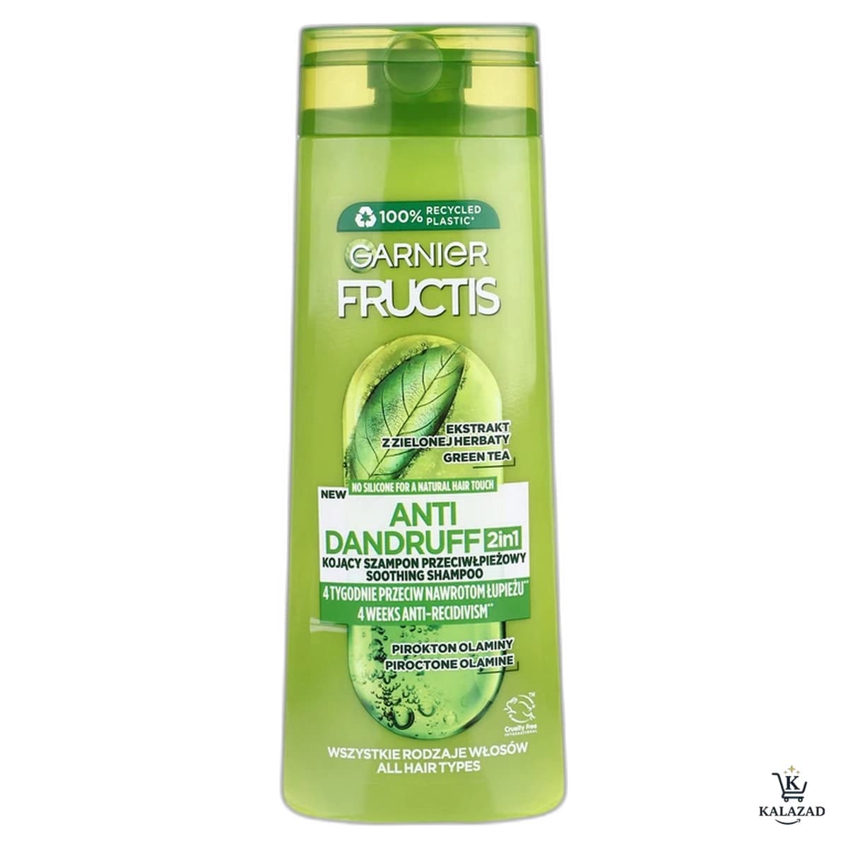 شامپو گارنیر Garnier Fructis مدل Anti-Dandruff 2in1 — تصویر ۴