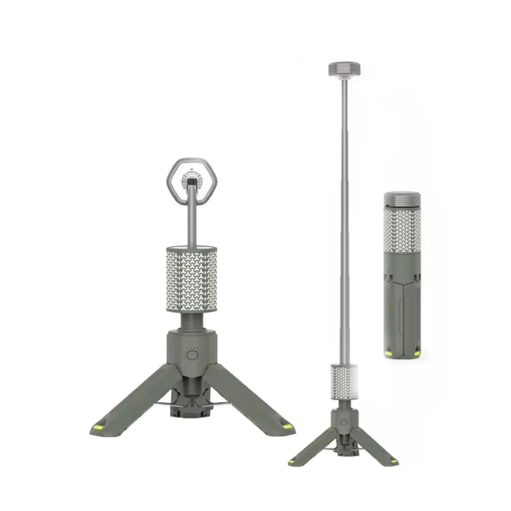 چراغ کمپینگ شارژی ضدآب سه پایه دار تلسکوپی THOREFIRE مدل VP-CL01 ULTRA — تصویر ۹