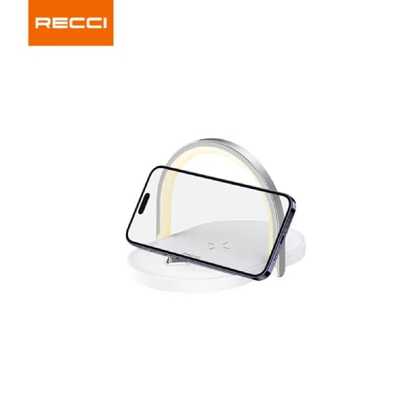 شارژر بی سیم و چراغ خواب RECCi مدل RLS-L15 — تصویر ۵