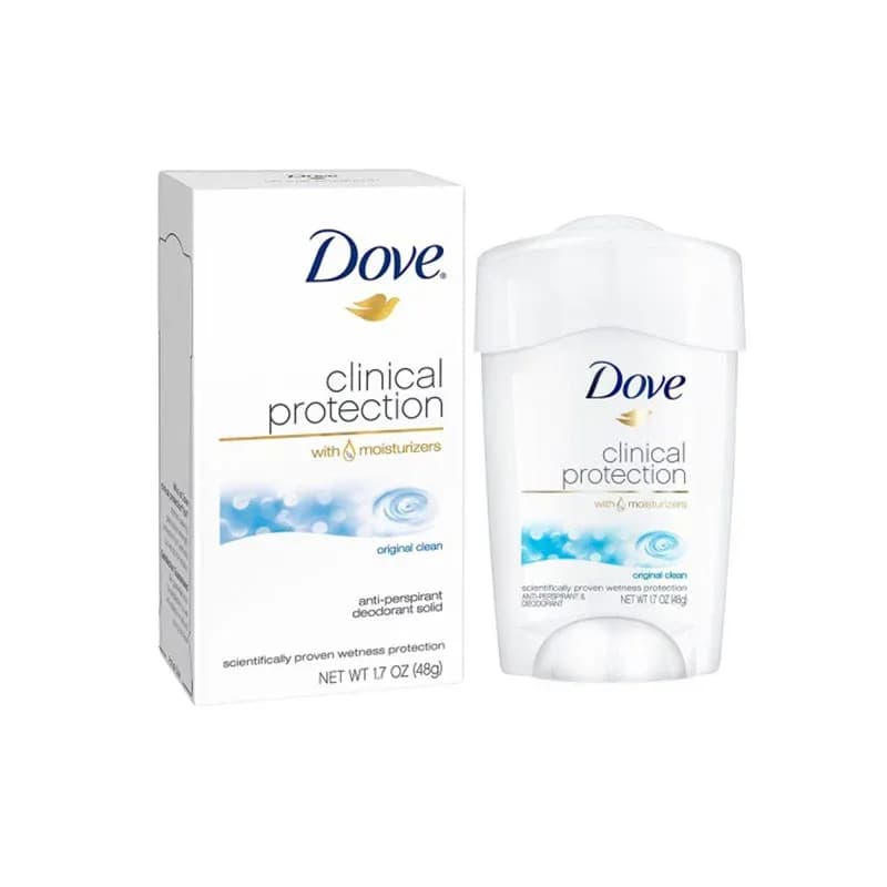 استیک ضدتعریق داو Dove سری Clinical مدل Original Clean — تصویر ۵