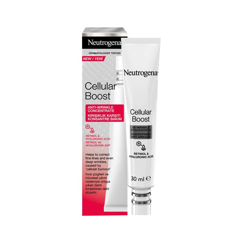 سرم ضد چروک نوتروژینا Neutrogena مدل Cellular Boost — تصویر ۵