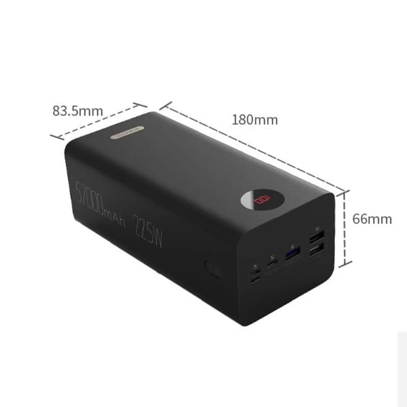 پاوربانک ROMOSS مدل PEA57 ظرفیت 60000 هزار میلی آمپر — تصویر ۹