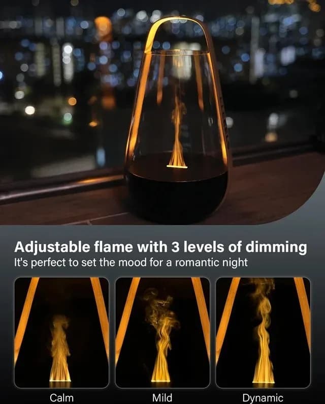 دستگاه بخورسرد و آروما تراپی ELEEELS مدل S5 AROMA DIFFUSER LANTERN — تصویر ۷