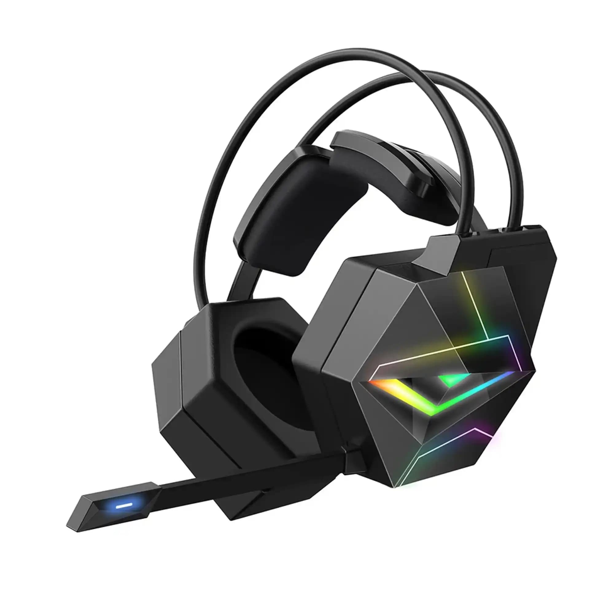 هدست گیمینگ سیمی RGB اونیکوما مدل X20 ( کانال 7.1) — تصویر ۴