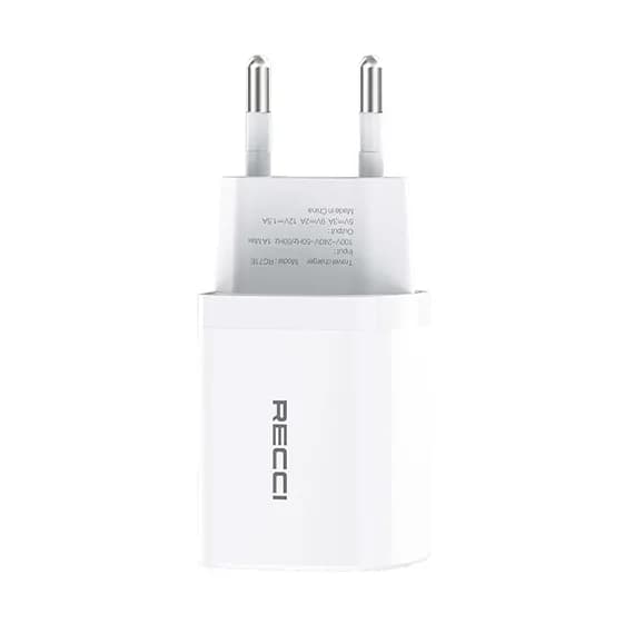 شارژر دیواری 18 وات RECCi مدل RC71E — تصویر ۵
