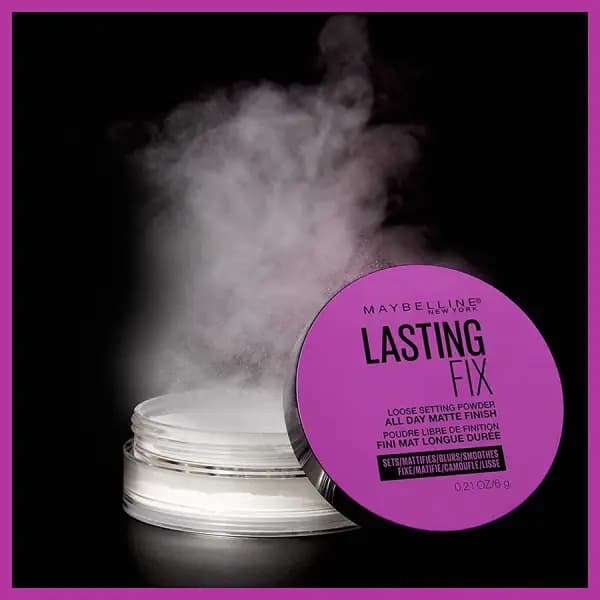 پودر فیکس بی رنگ Lasting Fix میبلین — تصویر ۴