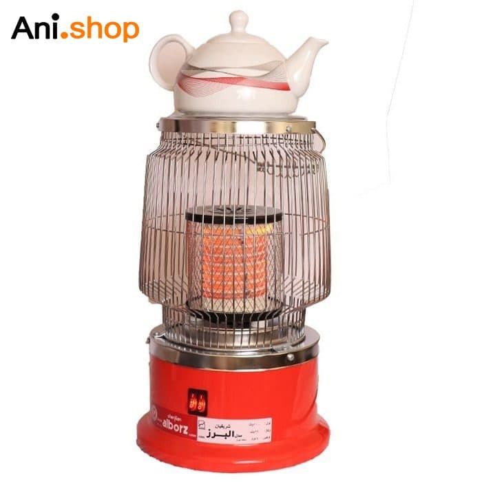 بخاری برقی 360 درجه البرز مدل زنبوری V2000 — تصویر ۵