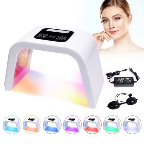 دستگاه ماسک ال ای دی تراپی امگا لایت مدل 7 Light هفت رنگ — تصویر ۳