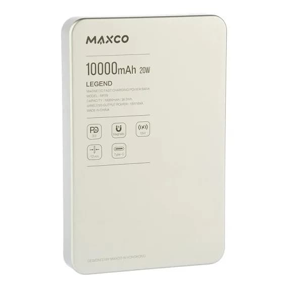 پاوربانک بی سیم MAXCO مدل MP29 ظرفیت 10000 میلی آمپر — تصویر ۷