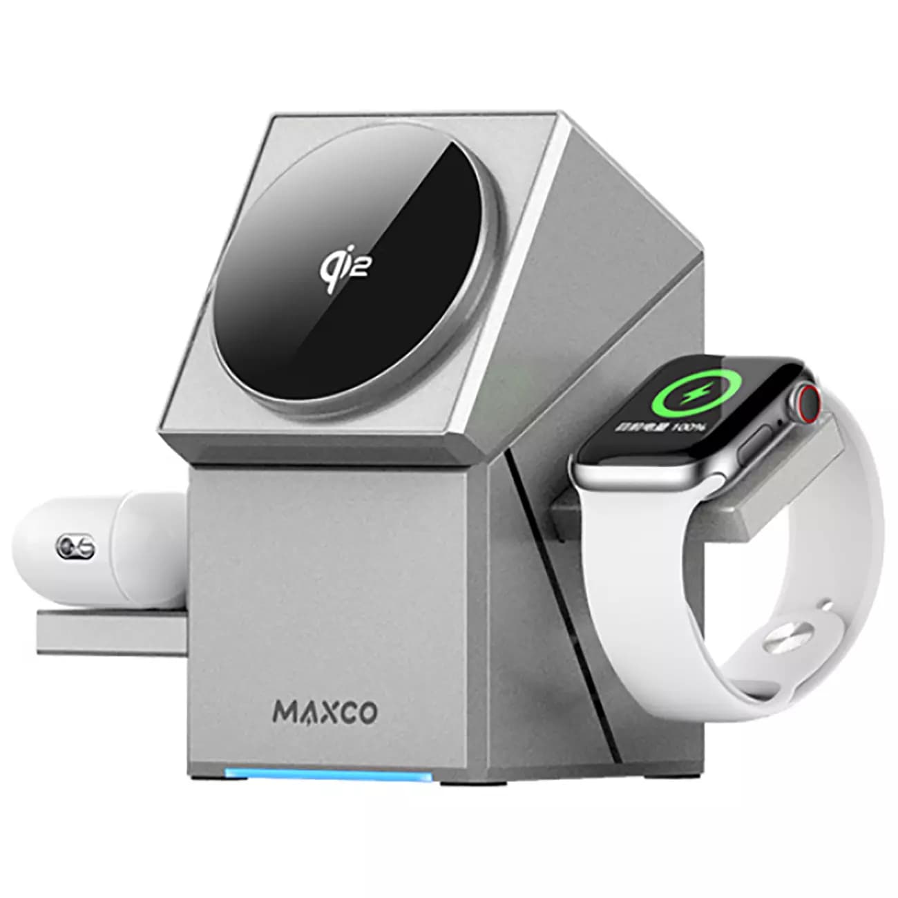 شارژر وایرلس رومیزی MAXCO مدل MW11 — تصویر ۹