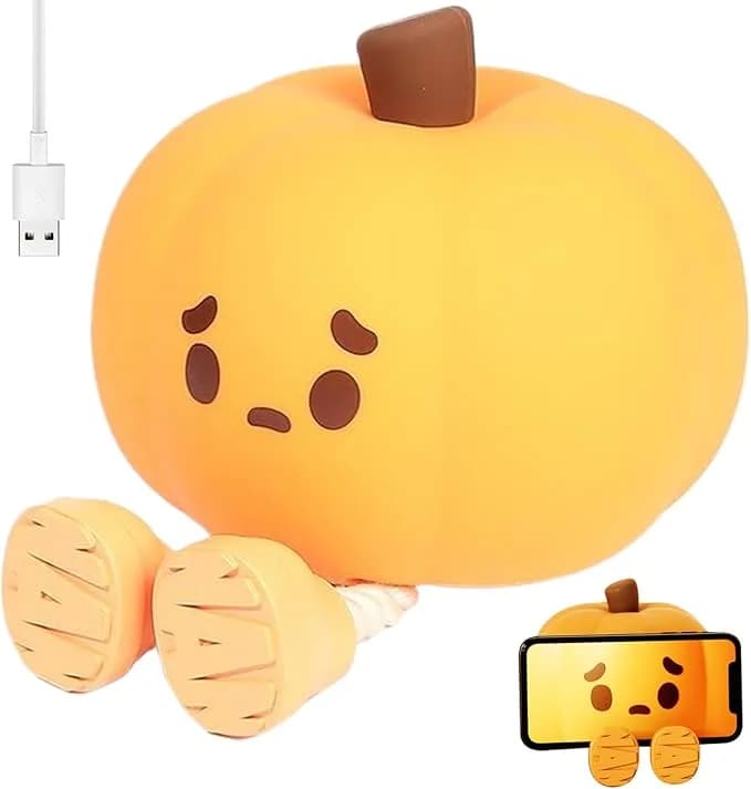 چراغ خواب رومیزی فانتزی PUMPKIN مدل K-1165 — تصویر ۱۰