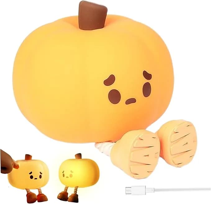 چراغ خواب رومیزی فانتزی PUMPKIN مدل K-1165 — تصویر ۱۱