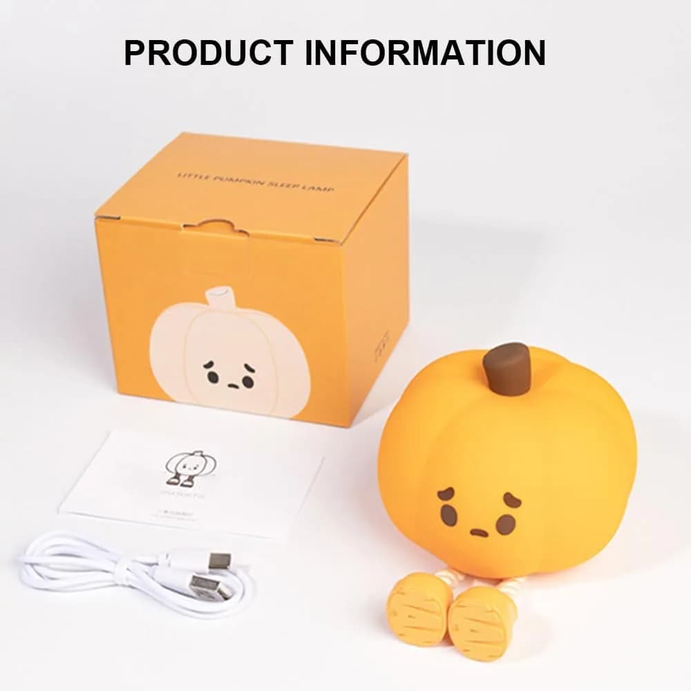 چراغ خواب رومیزی فانتزی PUMPKIN مدل K-1165 — تصویر ۴
