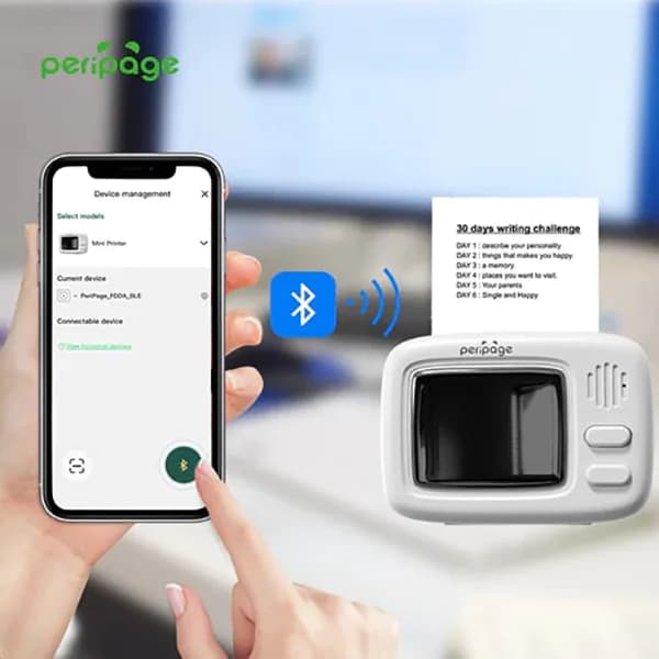 پرینتر حرارتی قابل حمل PERI PAGE مدل A2 — تصویر ۹