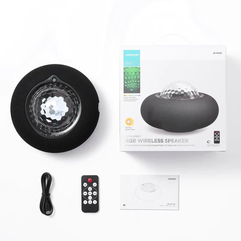 اسپیکر بلوتوثی قابل حمل JOYROOM مدل JR-MS02 — تصویر ۲