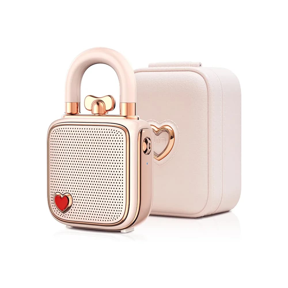 اسپیکر بلوتوثی قابل حمل DIVOOM مدل LOVE LOCK — تصویر ۲