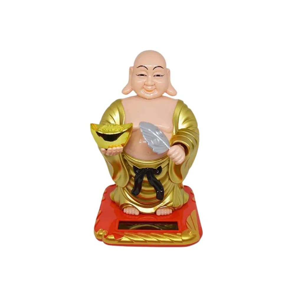 دکوری مجسمه متحرک BUDDHA مدل بادبزن — تصویر ۹