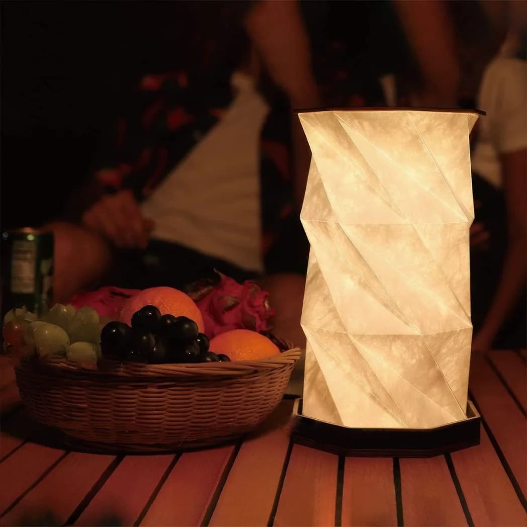 چراغ خواب رومیزی HANDHELD ROTATING LAMP مدل تاشو — تصویر ۵
