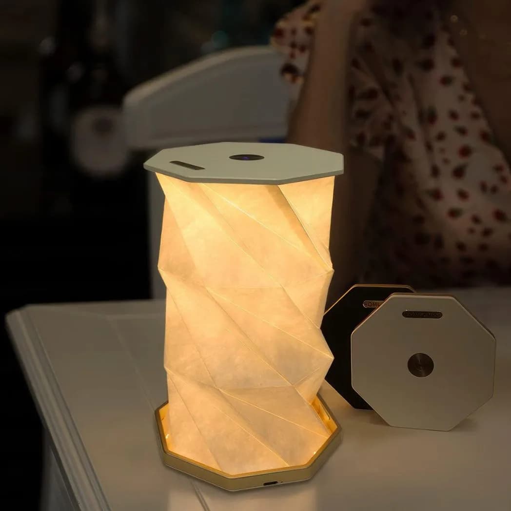 چراغ خواب رومیزی HANDHELD ROTATING LAMP مدل تاشو — تصویر ۷