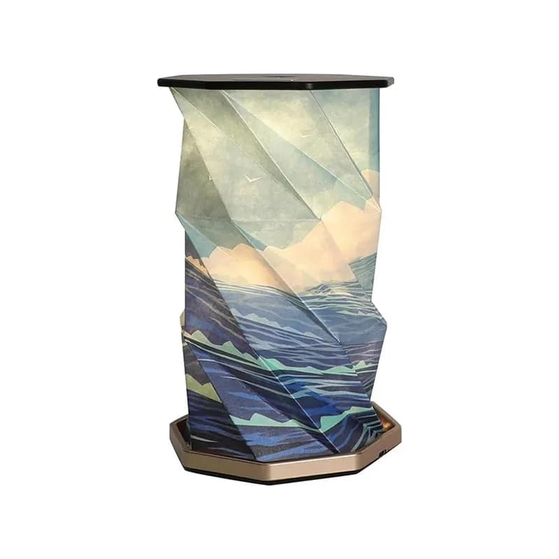 چراغ خواب رومیزی HANDHELD ROTATING LAMP مدل تاشو — تصویر ۸