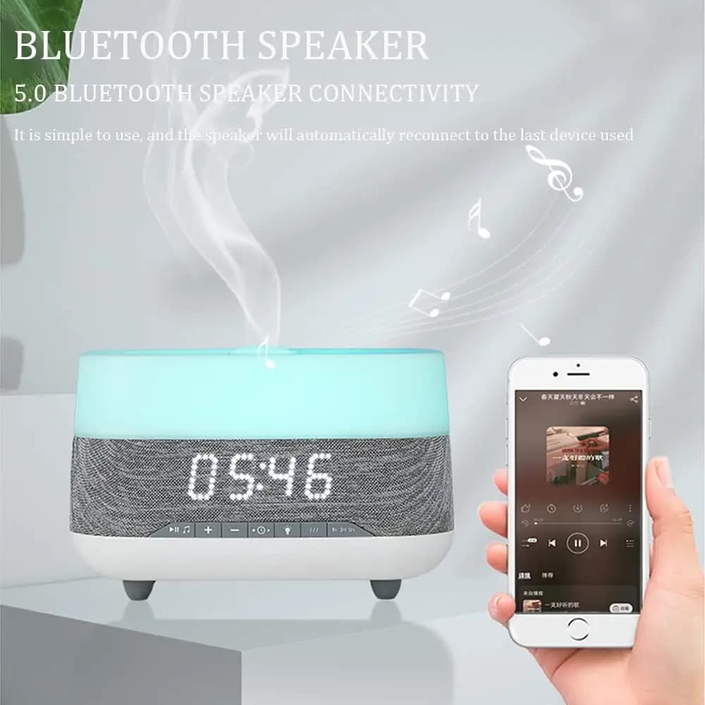 دستگاه بخورسرد و آروما تراپی و اسپیکر AROMA DIFFUSER — تصویر ۶