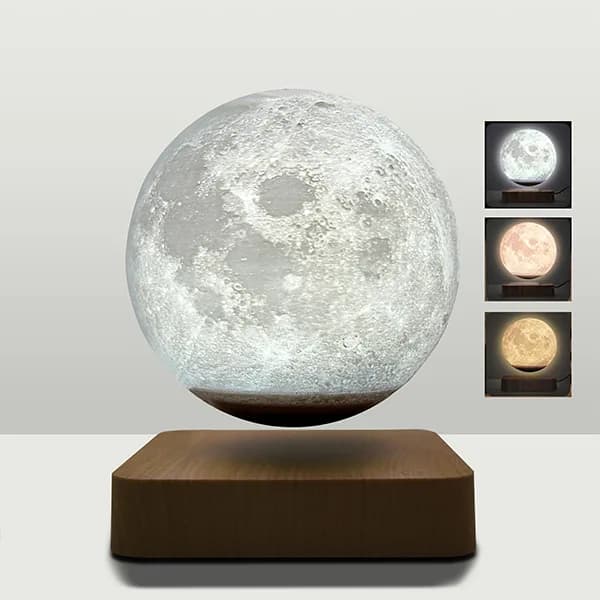 چراغ خواب رومیزی MOON LAMP مدل ماه معلق — تصویر ۷