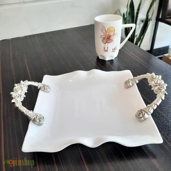 سینی چینی دسته دار — تصویر ۴