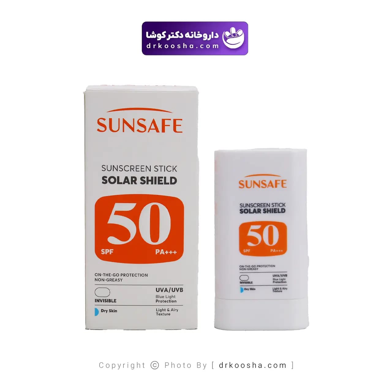 استیک ضد آفتاب سولار شیلد سان سیف SPF50 — تصویر ۸