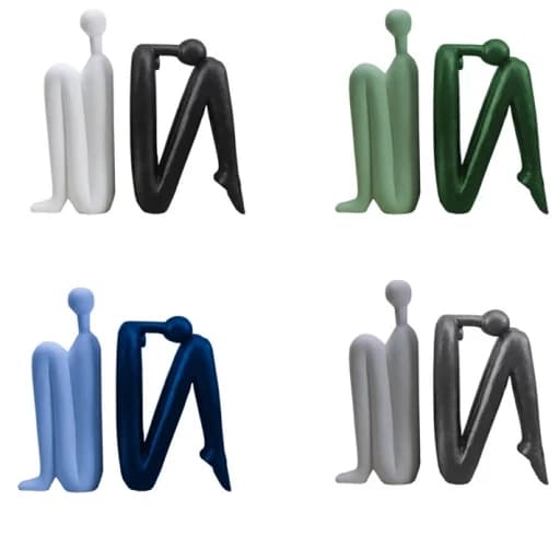 نگهدارنده کتاب مدل آدمک مجموعه 2 عددی — تصویر ۳